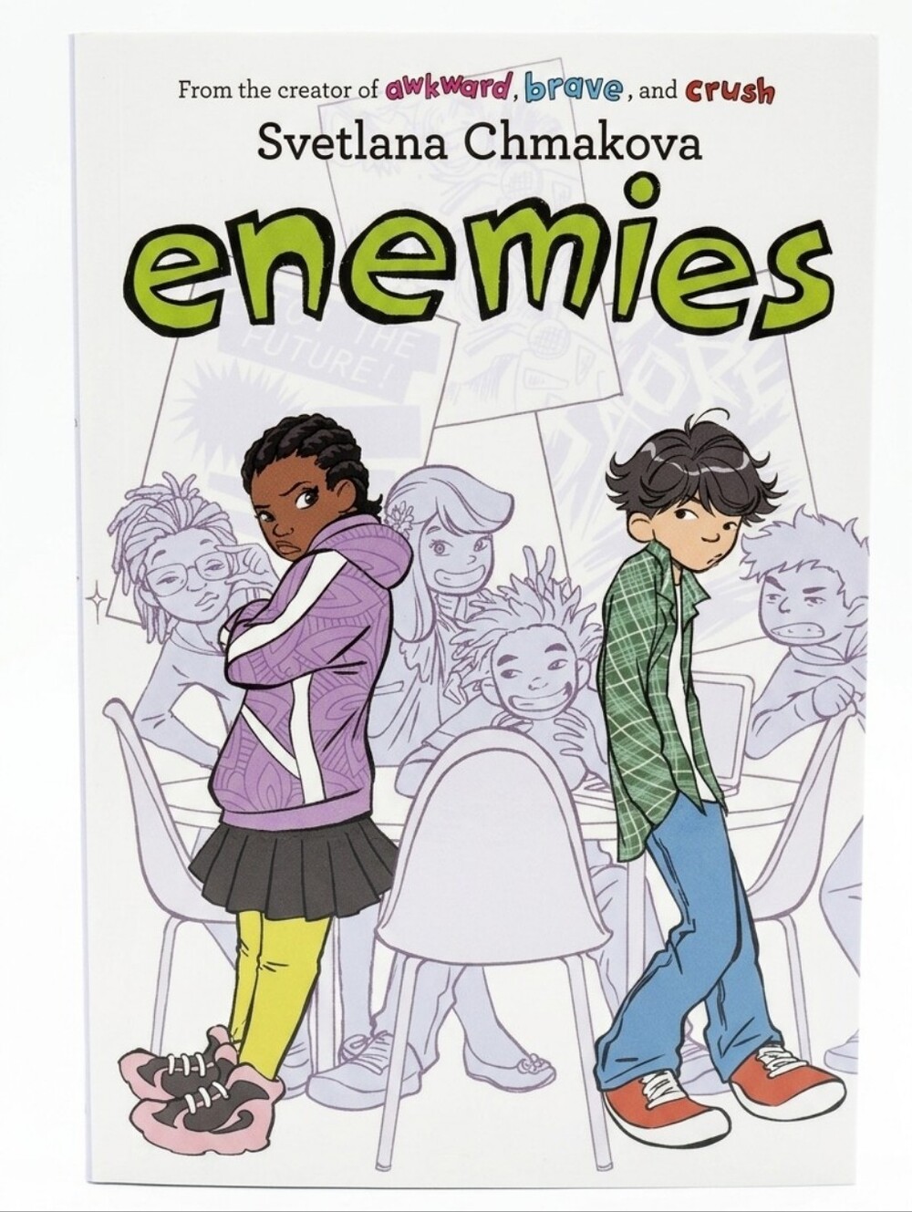 Enemies by Svetlana Chmakova Graphic Novel Berrybrook Middle School Softcover